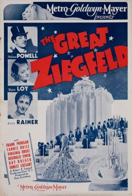 The Great Ziegfeld! -  A Spectacular Journey Through Theatrical Triumph and Romantic Turmoil!